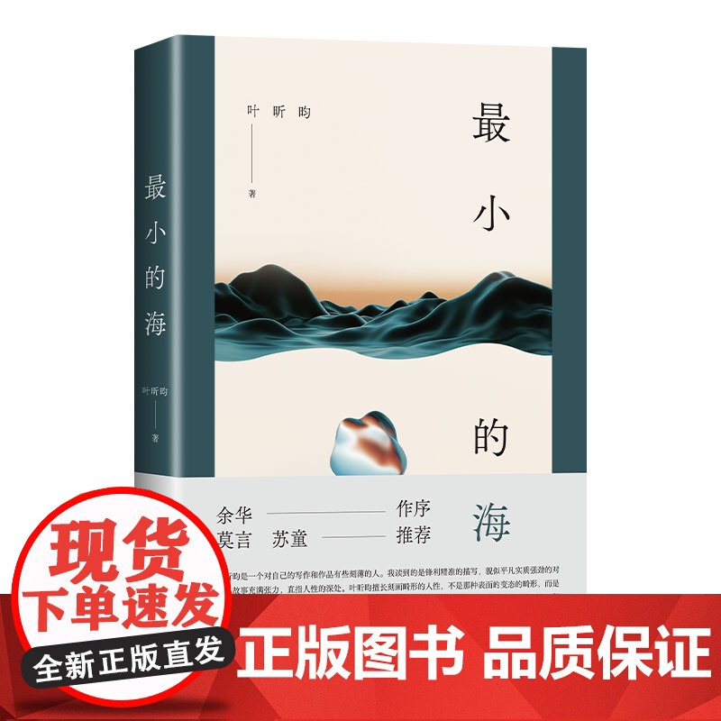 最小的海 余华作序 莫言苏童 我在岛屿读书 90后作家叶昕昀小说集 有yan火气有洞察力的文学新声音 八个关于爱欲与宽恕高清大图