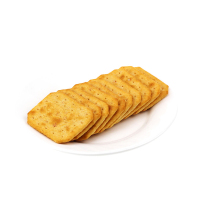 亿滋闲趣 装饰饼干(秘制小牛排味)90g/袋 亿滋出品