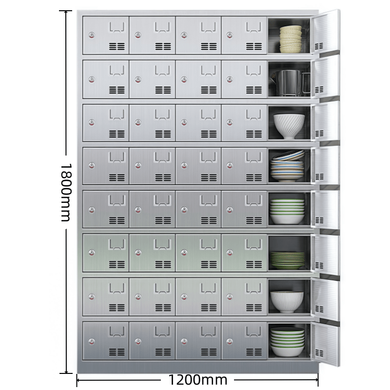 鑫木樽碗柜40门台高清大图