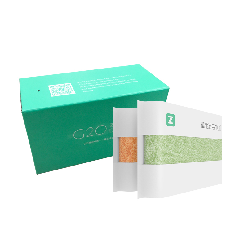 最生活（a-life）小米毛巾2条装礼盒套装家纺 长绒棉 强吸水 纯棉洗脸干发柔软毛巾 加厚面巾 成人家用