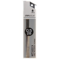得力 7003 自动铅笔笔芯 活动铅笔铅芯 0.5mm 2B 一支装