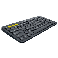 罗技(Logitech)K380多设备蓝牙键盘 灰色[不支持五笔输入法]