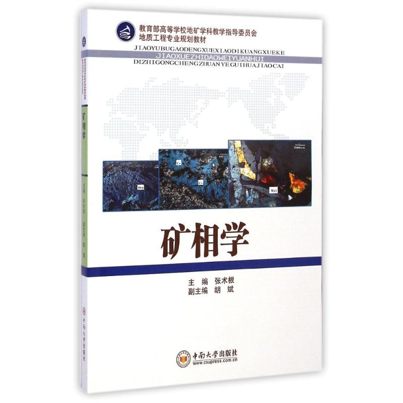 [M]矿相学(教育部高等学校地矿学科教学指导委员会地质工程专业规划教材)-9787548712091高清大图
