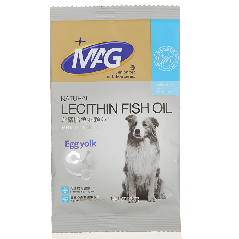 犬用卵磷脂鱼油颗粒30g单包护肤美毛提高心血管健康狗狗营养品_6 默认尺寸 默认颜色