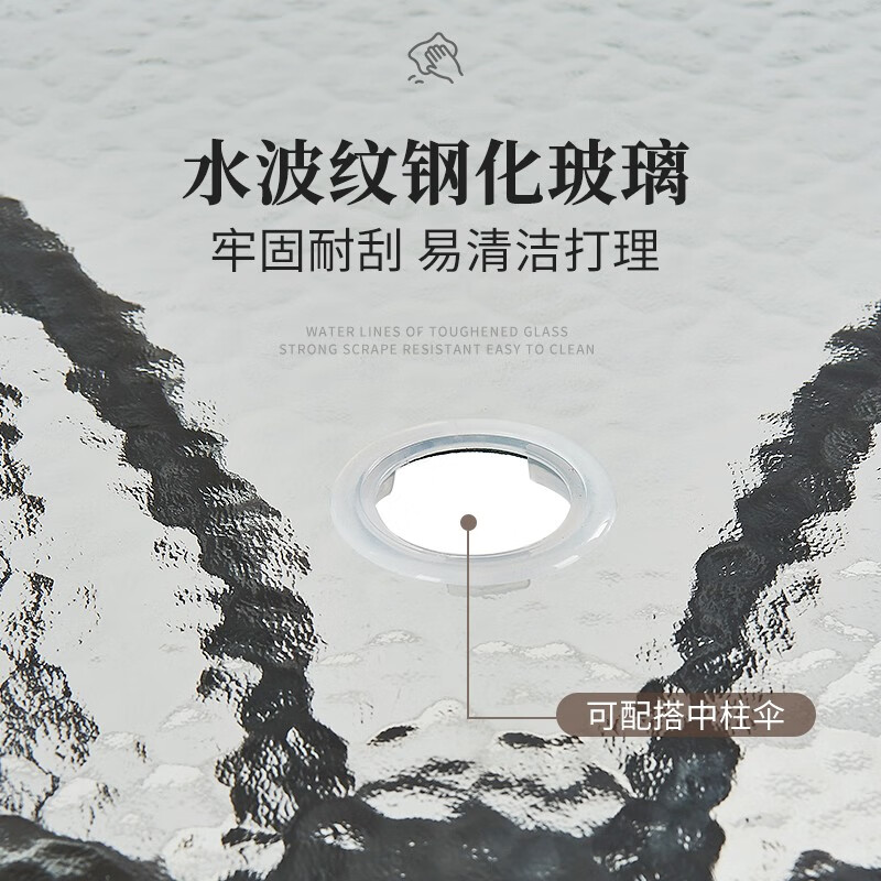 户外阳台桌椅 休闲庭院座椅室外花园餐桌椅 简约现代 铁艺家具高清大图