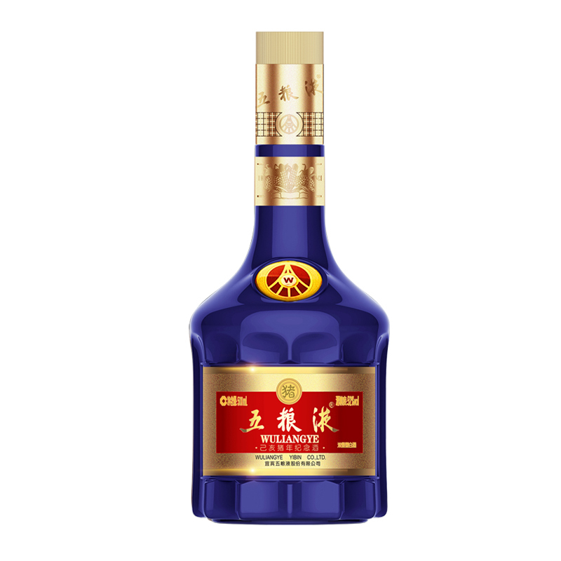 五粮液 生肖酒 猪年 纪念酒 52度 500ml*6 整箱装 浓香型白酒