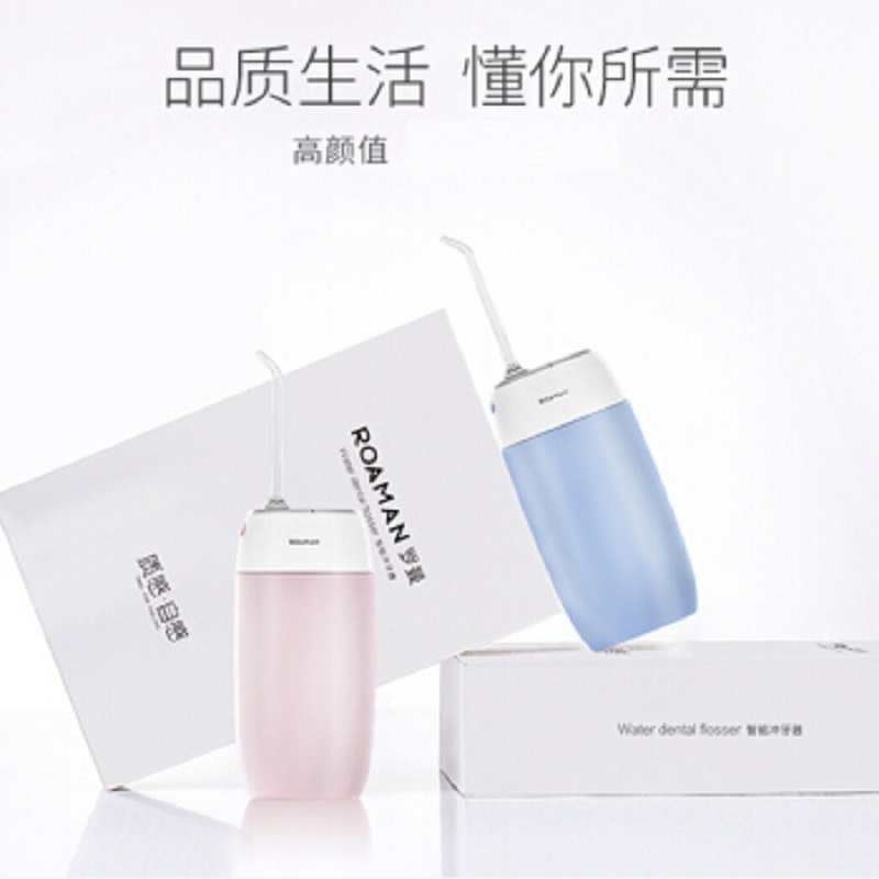 罗曼(ROAMAN) mini口袋冲牙器冲牙器/洗牙器 非电动牙刷 便携充电式多喷嘴型