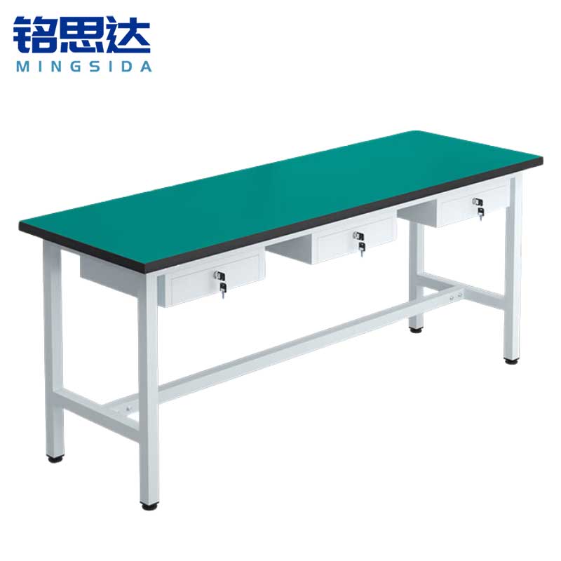 铭思达轻型防静电工作台180*60*75cm三抽张