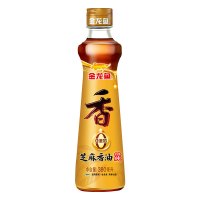 金龙鱼芝麻香油380ML/瓶家用宿舍用小瓶装调味烹饪