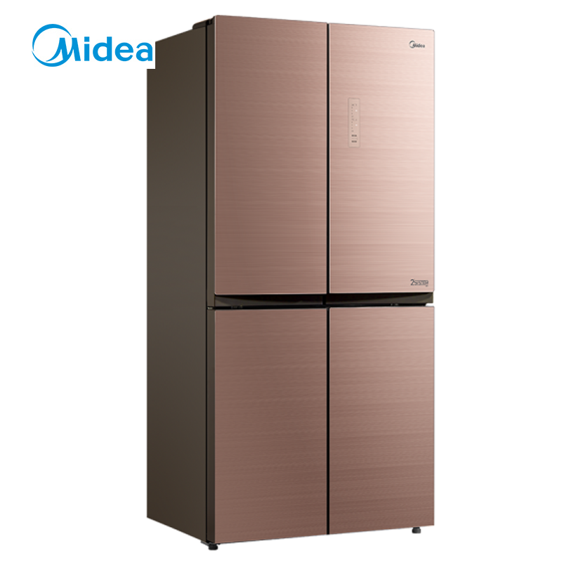 美的(Midea) BCD-460WGPM 节能变频冰箱 新风冷水润无霜铂金净味温湿精控十字 玫瑰金 单位:台
