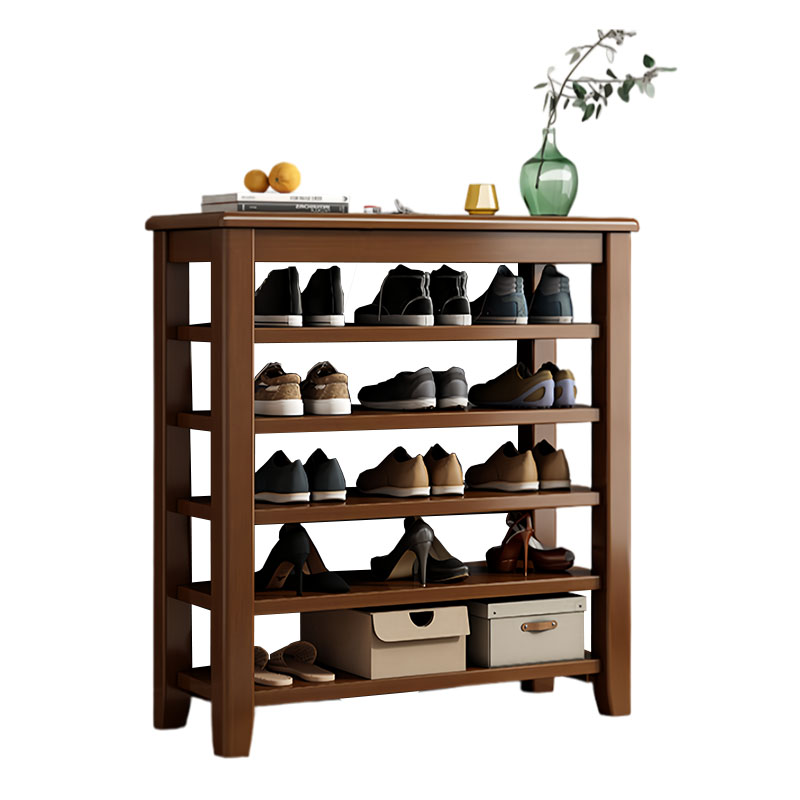 河洛伟业 实木鞋架高清大图