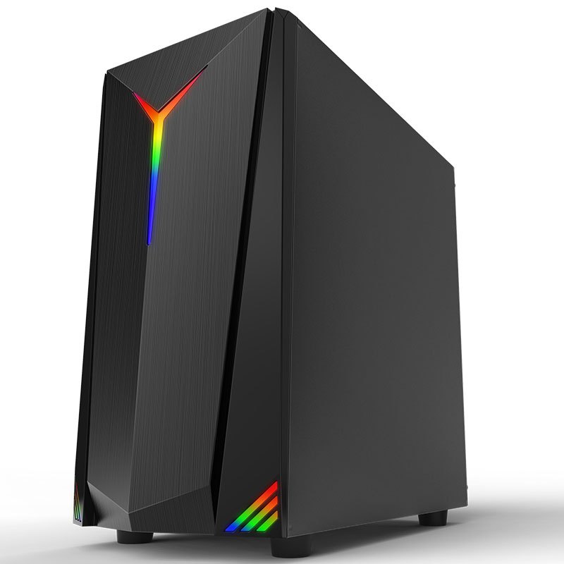 世纪之星 i7级六核至强E5 2620/GTX1050 2G独显/16GB内存/256GB固态 高效家用办公LOL 游戏电脑 台式机 组装电脑 台式电脑 电脑主机+18.5英寸平面