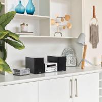 Yamaha/雅马哈 MCR-B370客厅书房HIFI组合套机CD蓝牙收音音箱音响（黑色）