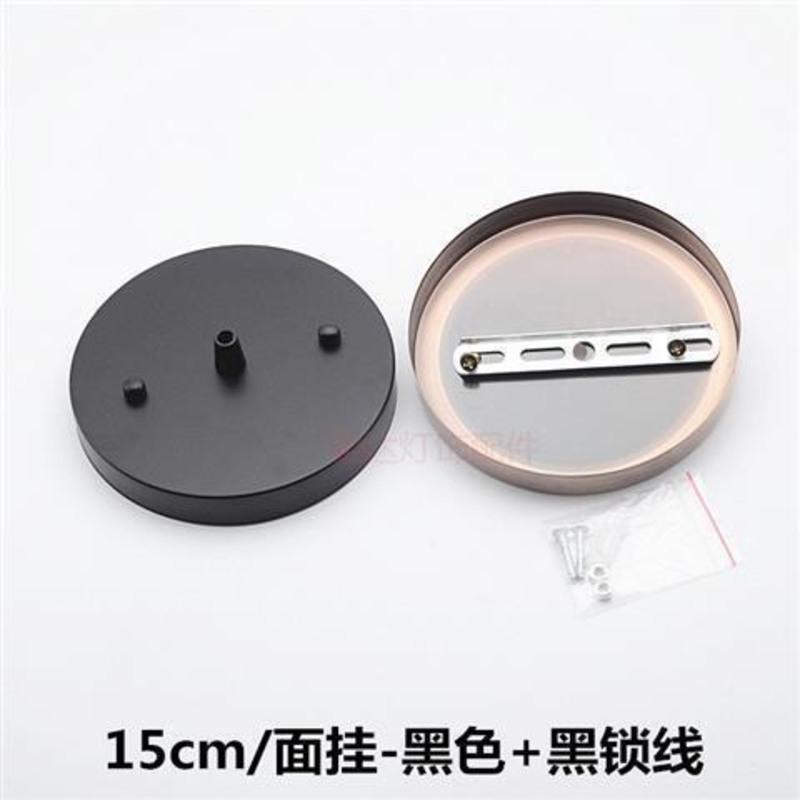 盘直边圆形盘底盘底座灯座吊灯过道餐厅吧台壁灯灯饰灯具配件>800_800