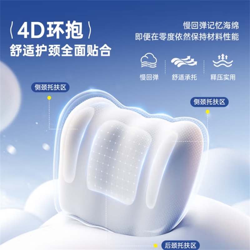 倍思汽车头枕车载护颈高清大图