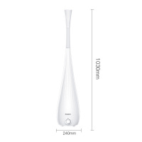 美菱(Meiling)加湿器MH-610M白色机械版 5.5升落地式 香薰流线造型 静音加湿 空气加湿器