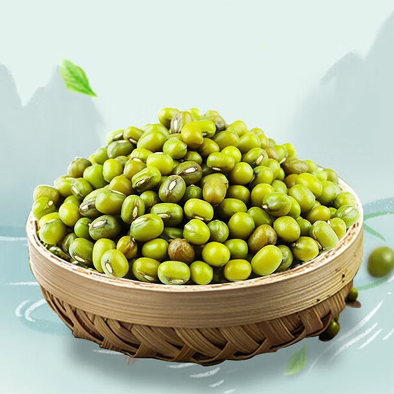 燕之坊绿豆色泽油亮豆大均匀颗粒圆润皮薄沙糯豆味浓郁460g高清大图