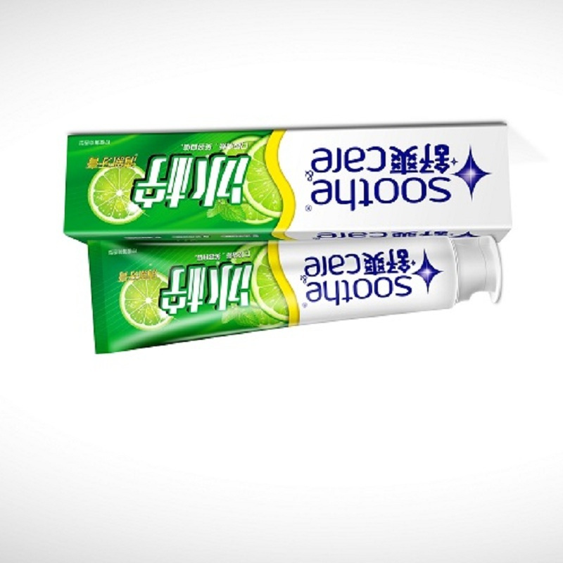 舒爽(soothe care) 冰柠清新 牙膏(柠檬薄荷香型)185g (单位:支)