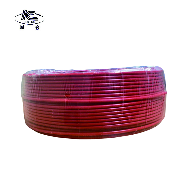 昆仑 电线450/750v ZR-BV16平方 红 /卷高清大图