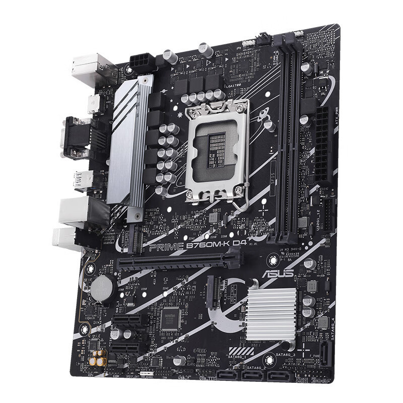 华硕(ASUS)PRIME B760M-K D4+英特尔 Intel i5-14600K 主板套装