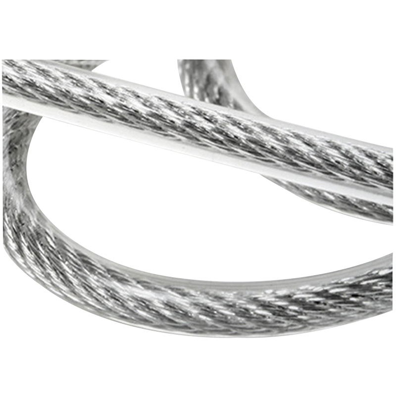 苏识 ZCL293黑 圆形钢丝绳 密码锁 (计价单位:个) 黑色高清大图