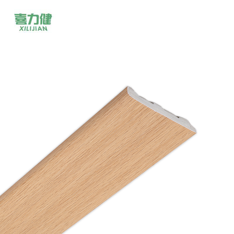喜力健 PVC实心踢脚线 长3M*高10CM*厚10MM-原木纹 根高清大图