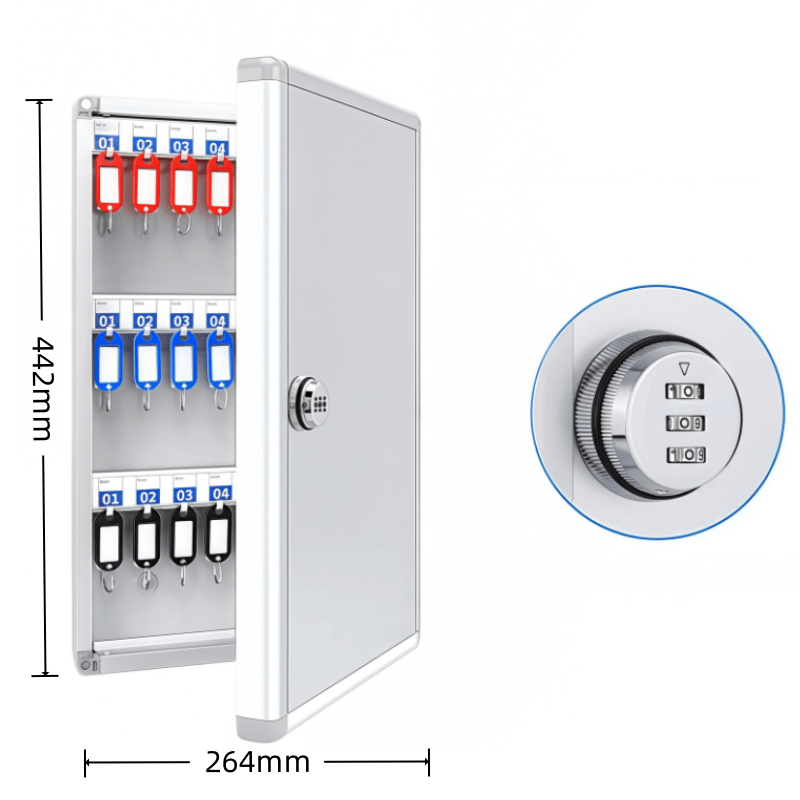 鑫木樽钥匙存放箱48位个高清大图