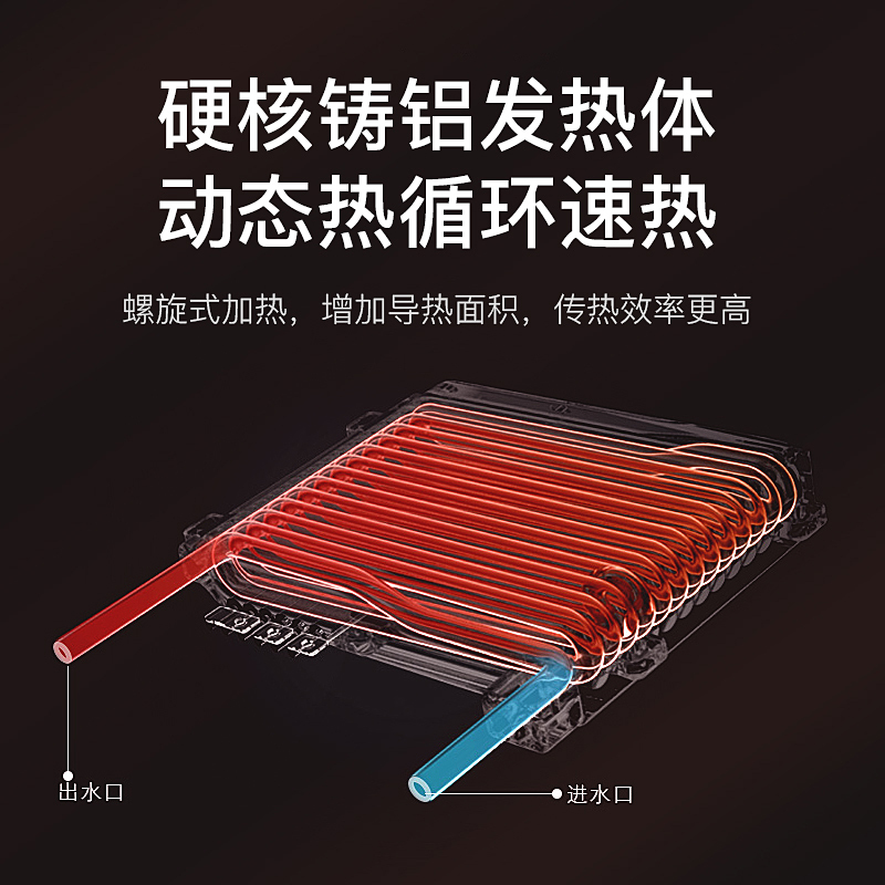 惠而浦快热式电热水器ESH-I70ZY2 7000W