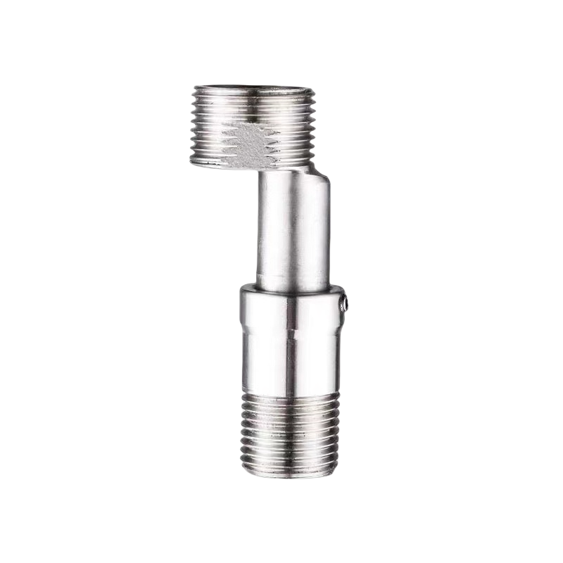 汉德斯科淋浴花洒加长弯角伸缩曲脚360°万向旋转弯脚螺丝拐脚弯角曲角接高清大图