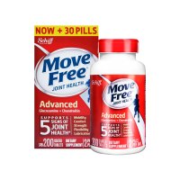 美国Schiff Move Free维骨力美国氨糖软骨素movefree红瓶200粒关节保养