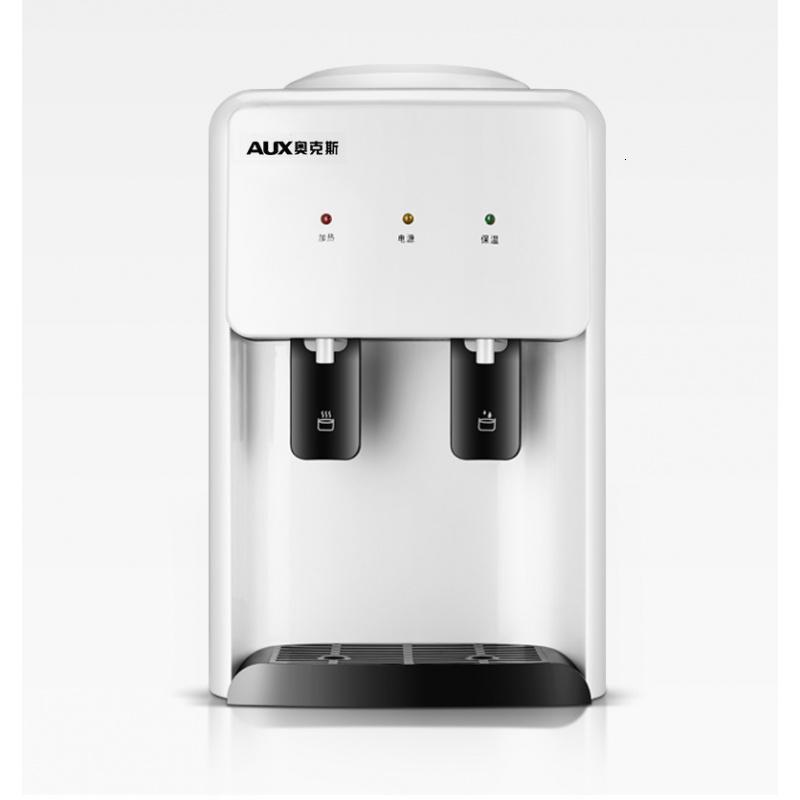 奥克斯aux饮水机台式小型家用迷你宿舍学生桌面新款白色温热