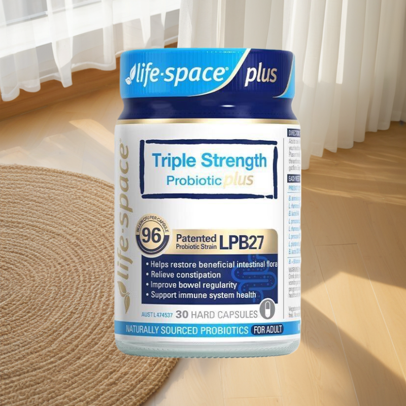益倍适Life Space 960亿成人三倍PLUS益生菌30粒LPB27升级款 澳洲原装进口 守护肠道健康高清大图