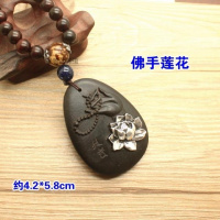 大气木珠长款项链黑檀木坠男女百搭民族风配饰品算盘毛衣链秋冬送女朋友老婆生日礼物