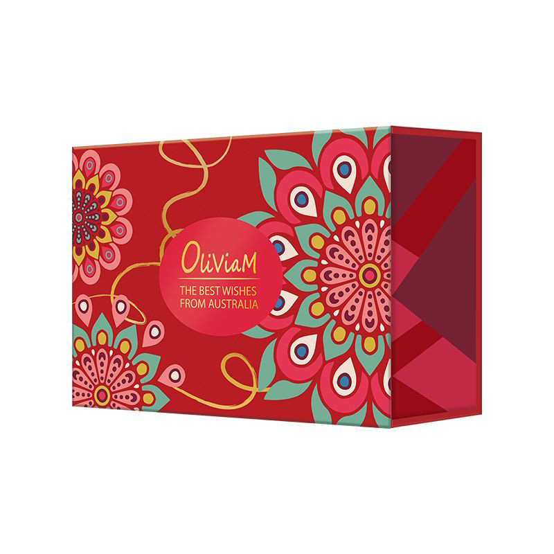 OLIVIAM澳莉维亚护肤套装润唇膏羊奶皂洁面乳精华霜护手霜爱美丽五件套高清大图