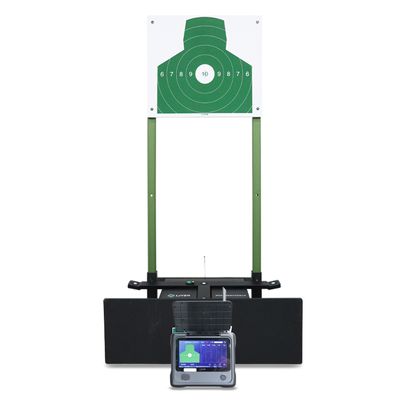 LJYZN-C1934高精度起倒式激波自动报靶系统激波起倒自动报靶机固定高精度超声波定位自动报靶系统自动靶机高清大图