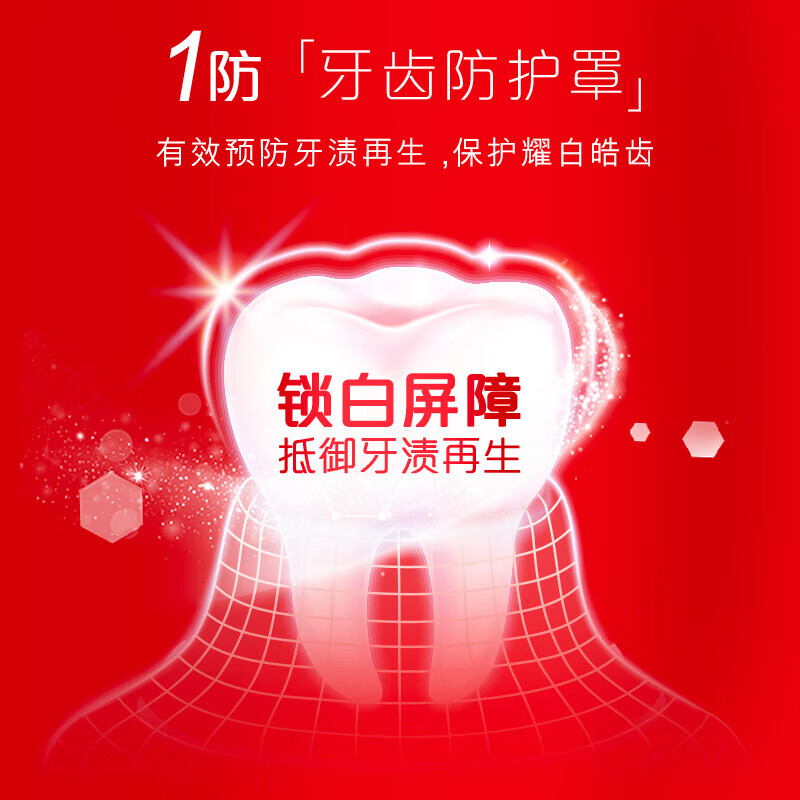 高露洁 耀白去渍 直立按压式 牙膏 100ml (单位:支)高清大图