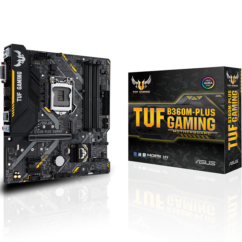 华硕(ASUS)TUF Z390-PLUS GAMING (WI-FI) 电竞特工主板 支持CPU 9600K/9700K/9700F(Intel Z390/LGA 1151)