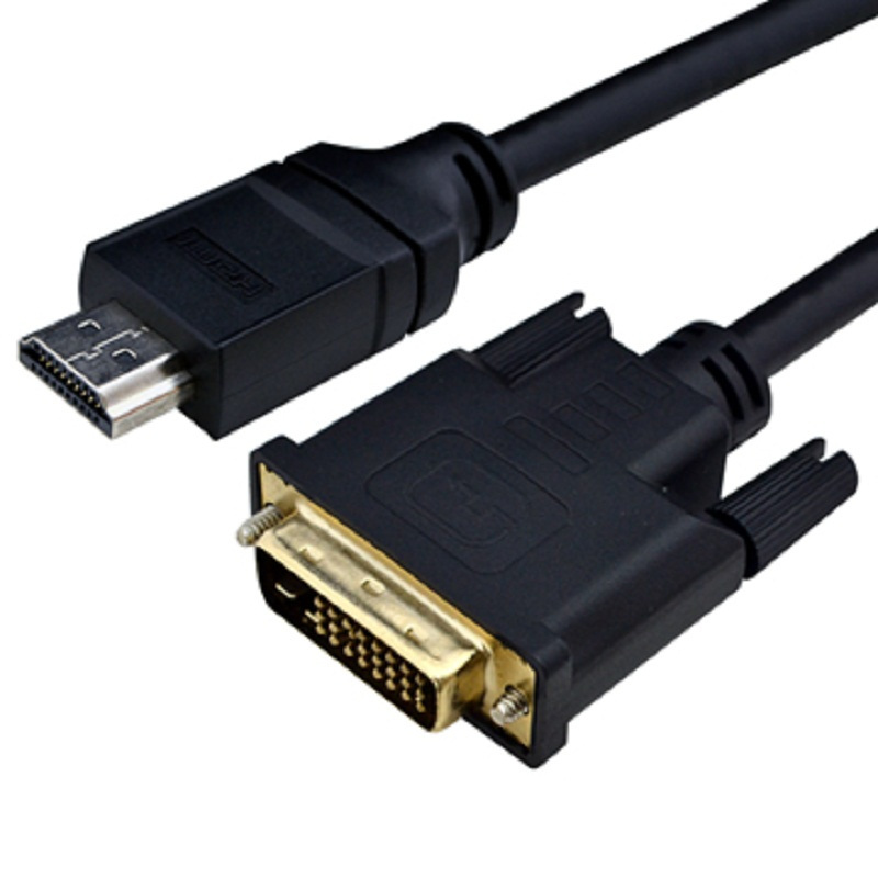 酷比客(L-CUBIC) 黑色 2M DVI转HDMI 转接线 LCCPDVI2HDMI-2M (计价单位:根)