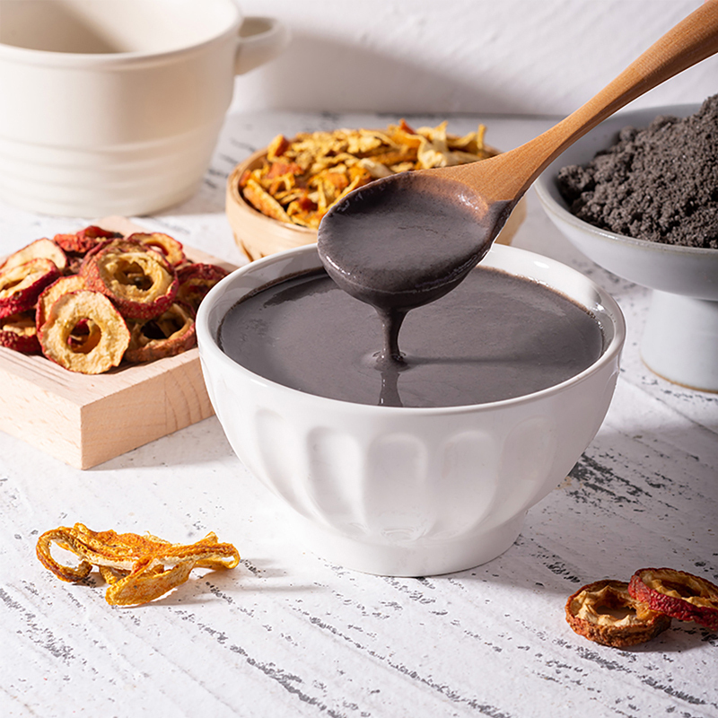 南方黑芝麻(NANFANG BLACK SESAME)黑养黑巴马黑八珍粉400g*2袋装膳食谷物黑营养饱腹代餐即食早餐粉