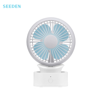 西点(SEEDEN)电风扇 MINI888 USB充电 3档 正常风 台式学生扇 5W 小风扇 台扇 便携迷你 手持扇