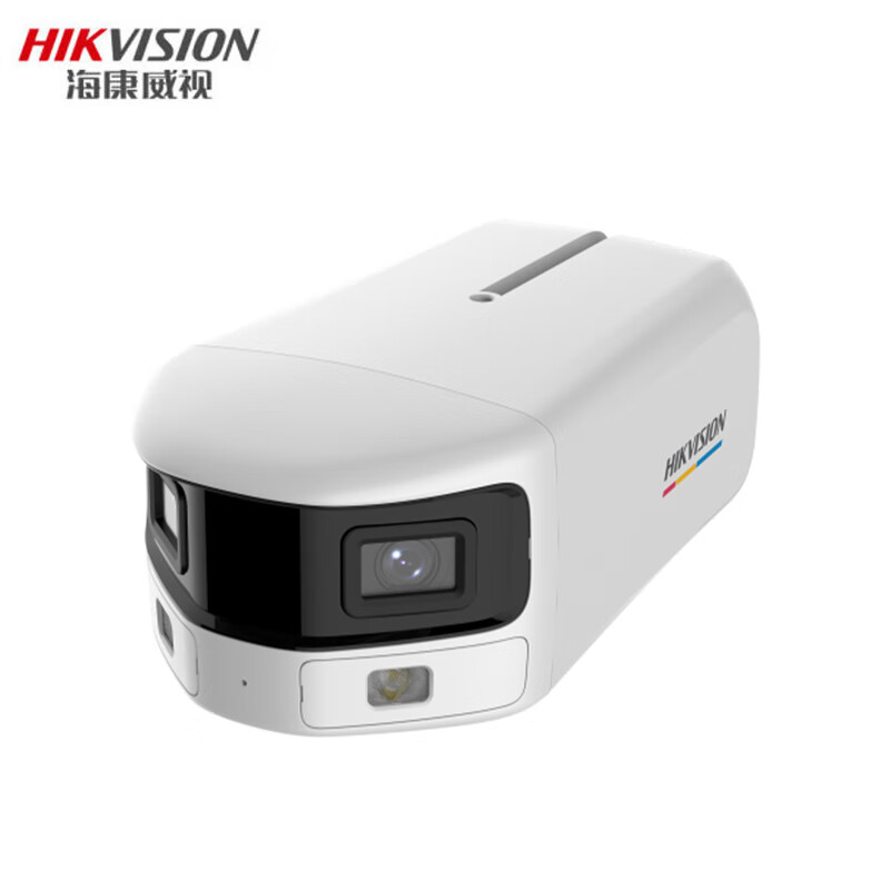 海康威视 DS-2CD3T87FAP2-LS 800万4mm焦距180°广角监控摄像头 高清臻全彩智能监控器高清大图