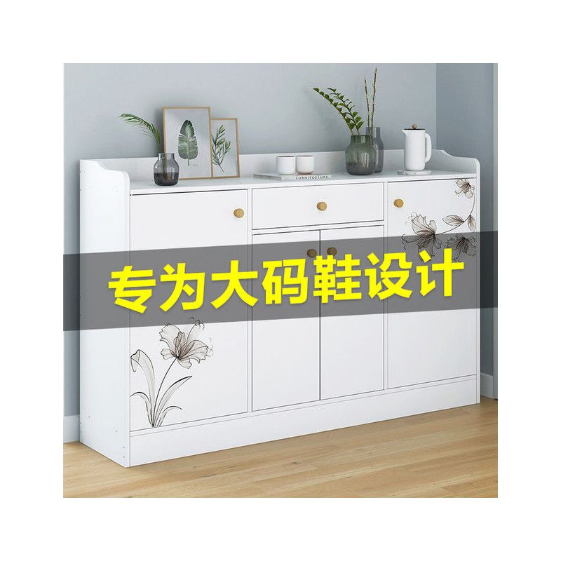 鞋柜家用门口大容量阳台储物柜子进门鞋柜经济型简约现代家用鞋柜