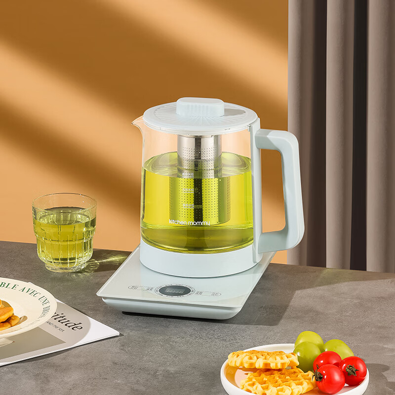 厨创妈咪(kitchen mommy)养生壶家用小型多功能办公室全自动水壶花茶壶保温壶KT-YSH-015 1.5L