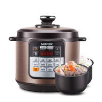 苏泊尔（SUPOR） 电压力锅6L双胆电高压锅家用智能 电饭锅电饭煲【6L大容量 双胆更划算】