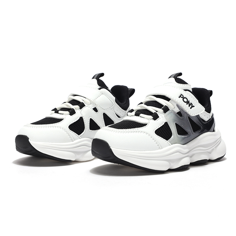 pony儿童运动鞋童鞋男童女童轻便透气跑步鞋学生板鞋234k1md54