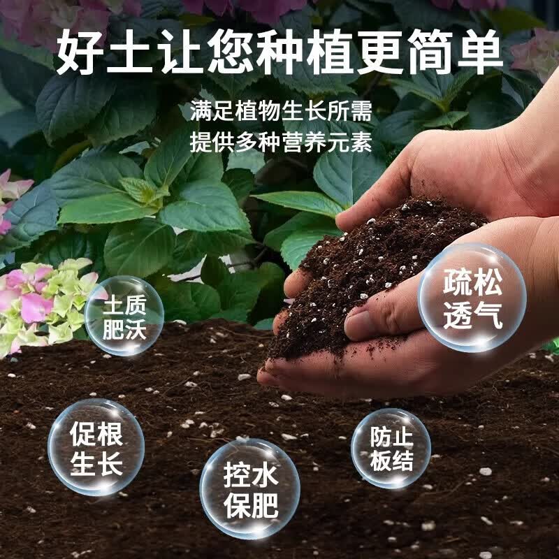 3M种花营养土20斤装高清大图
