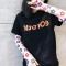 ins冰袖女防晒冰丝袖套潮手套网红薄手袖泫雅风袖子神器百搭夏季莎丞