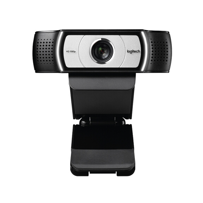 罗技(Logitech) C930C 高清网络摄像头·视频会议网红直播摄像头 自动对焦 1080P 黑