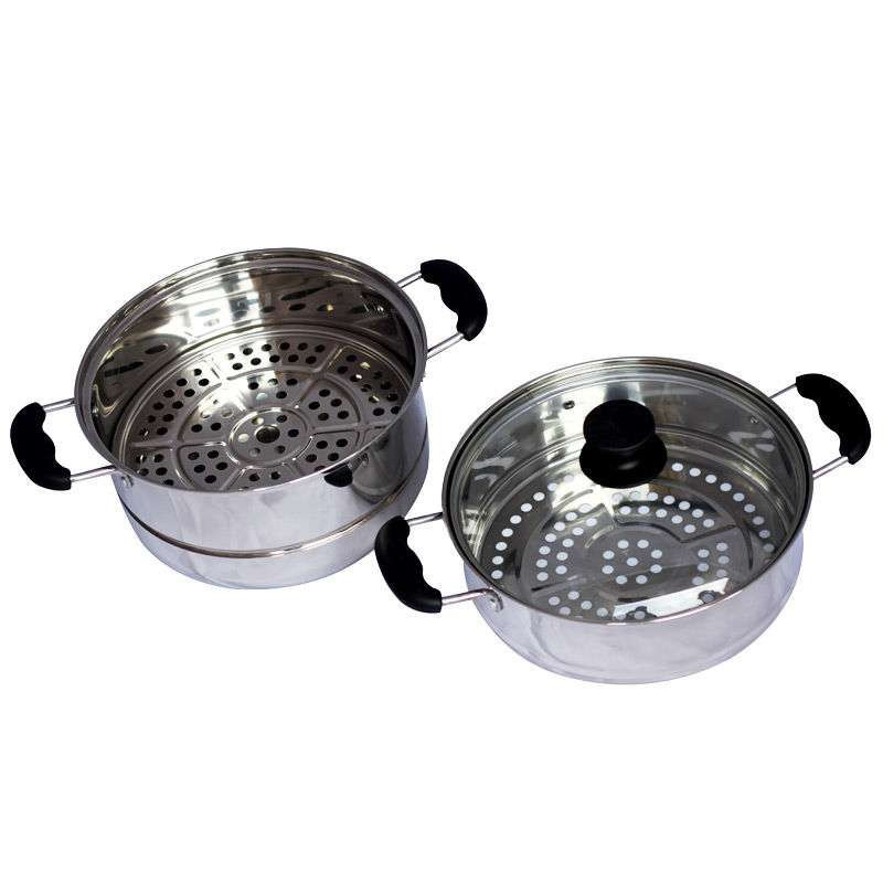 苏泊尔易存储不锈钢双层复底蒸锅sz26b1