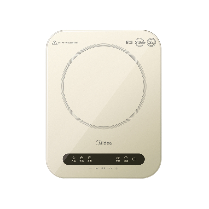 美的(Midea)电磁炉电陶炉家用2200W大功率电磁灶火锅炉爆炒定时电磁炉 C22-MICCA709